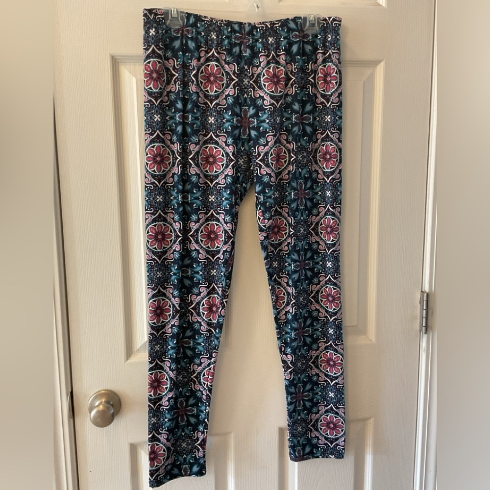 Bobbie B Brooks Women’s 2Xl Multi-Colored/Designed Leggings